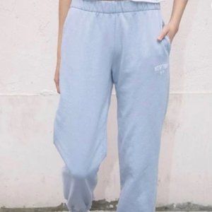 Brandy Melville Light Blue NY Sweatpants